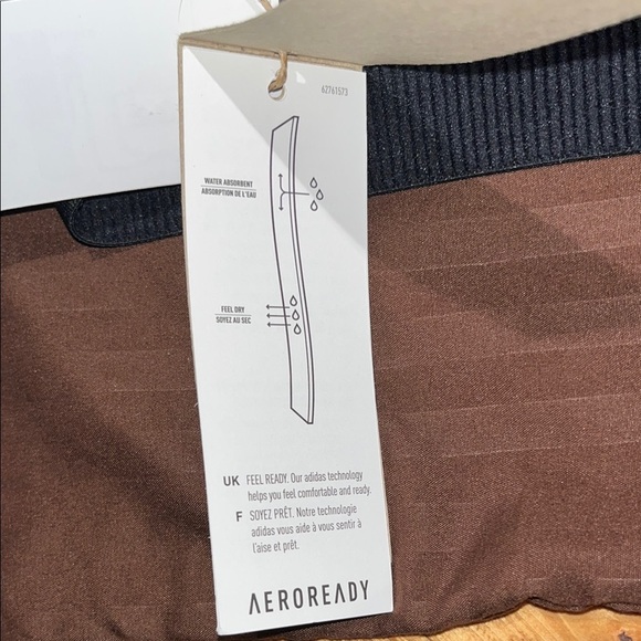 NWT Adidas Gray and Black Sports Bra Compression Fit - Picture 9 of 9